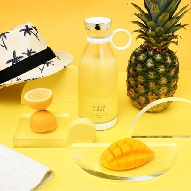 Portable Mini Blender for Fresh Juice | USB Rechargeable | 380ml