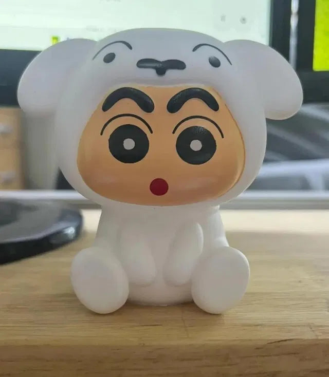 Crayon Shin-chan Shiro LED Night Light Lamp | Cute Anime Desk Lamp