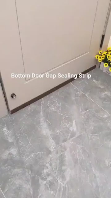 Self-Adhesive Floor Transition Strip | 1m Wood-Finish Silicone Tape