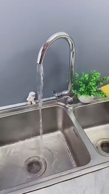 3-Mode Kitchen Sink Faucet | Stainless Steel | Multi-Function Spray
